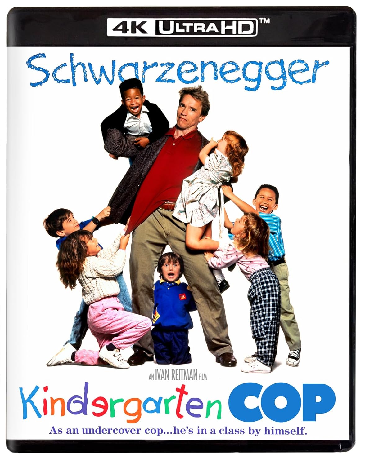 Kindergarten Cop 4K UHD - A Family Classic for All Ages