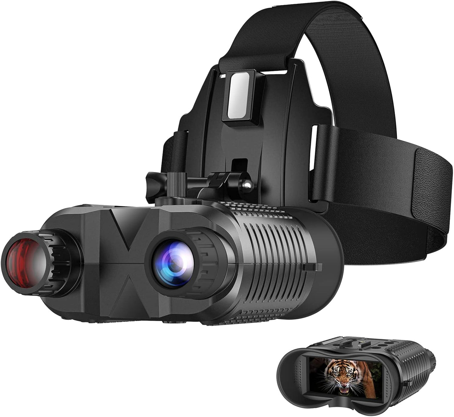 Head-Mounted Night Vision Goggles with 8X Digital Zoom Features