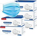 DR.MOXA 500 Pack Disposable Medical Face Masks for Adults