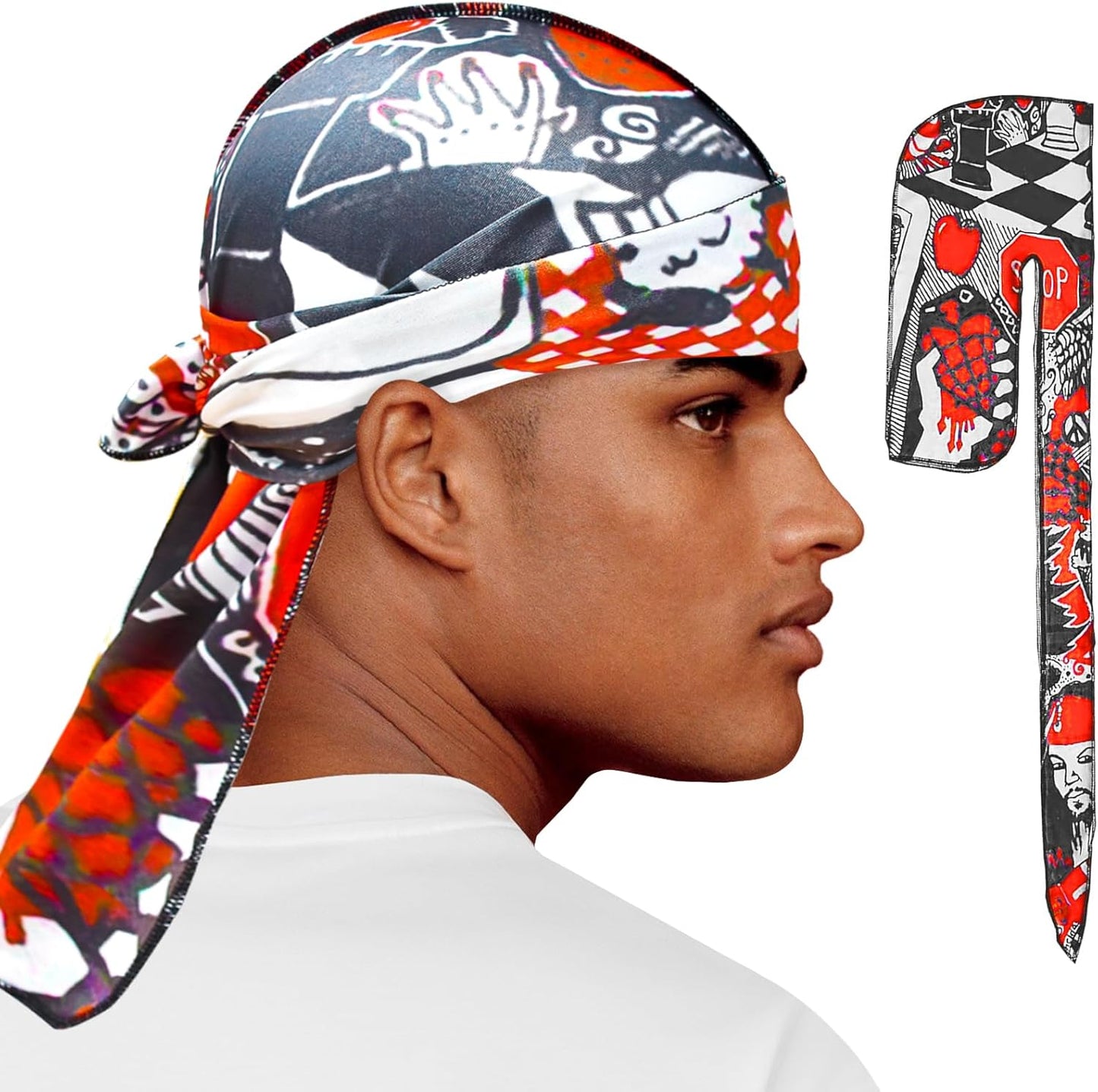 Satin Silk Durag - Superior Style & Comfort