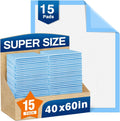 Bed Pads Disposable 40in x 60in Super Absorbent Oversized Underpads
