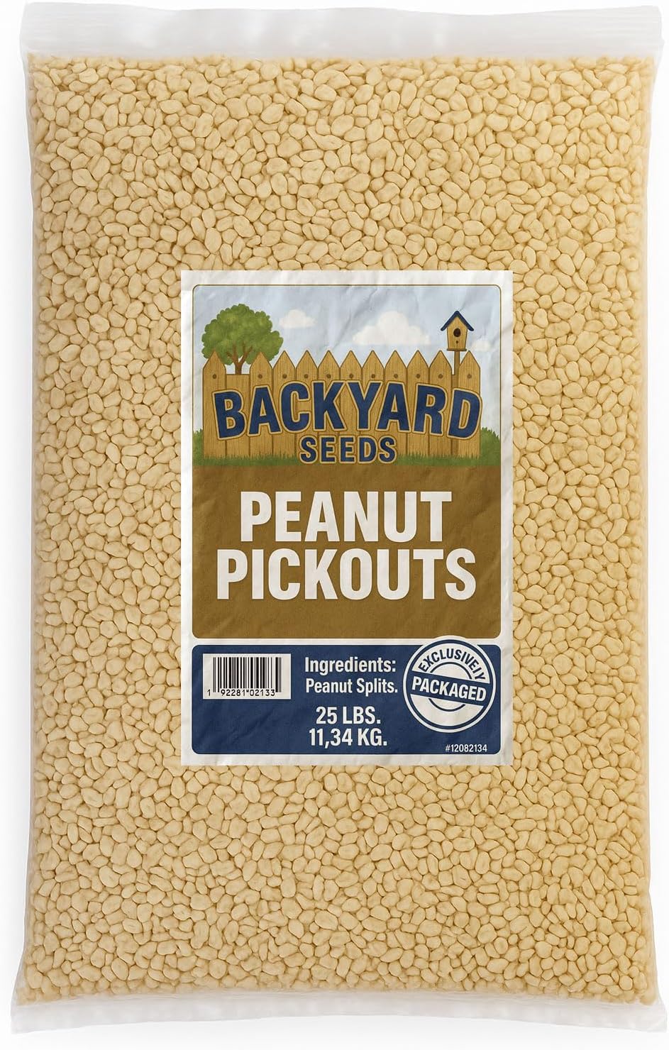 Premium Shelled Peanuts for Wild Birds and Backyard Wildlife