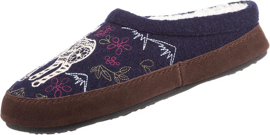 Acorn Women's Clog Slipper with Memory Foam and Berber Lining