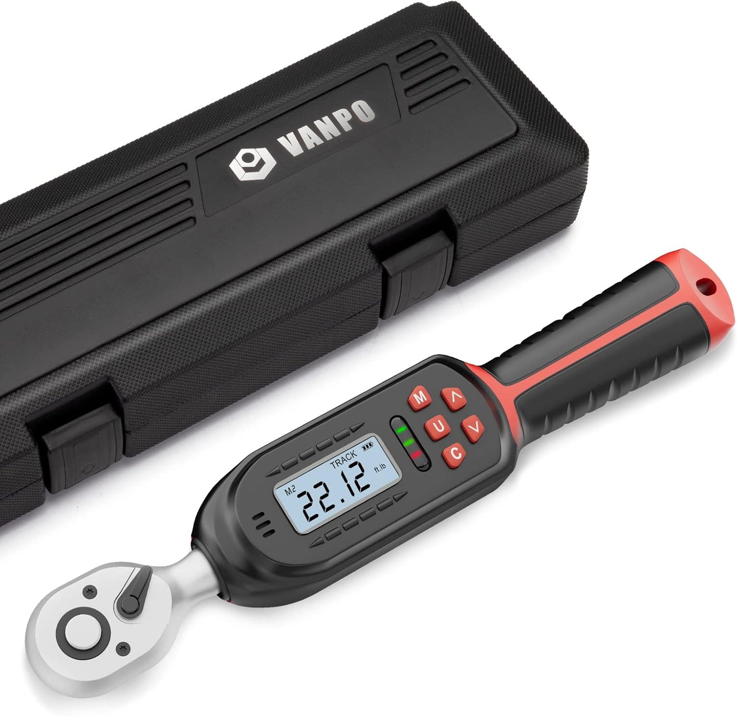 VANPO 1/4 Inch Digital Torque Wrench for Precision Tasks