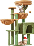 Taoqimiao Cat Tree 39.4-in Plush Cat Tower - Cozy Condo for Kittens