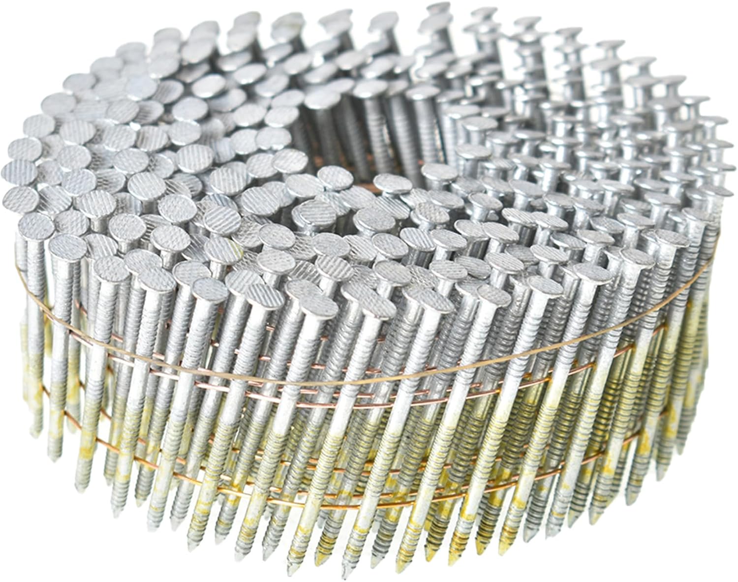 GXYWADY 3600Pcs Wire Coil Siding Nails for Various Projects