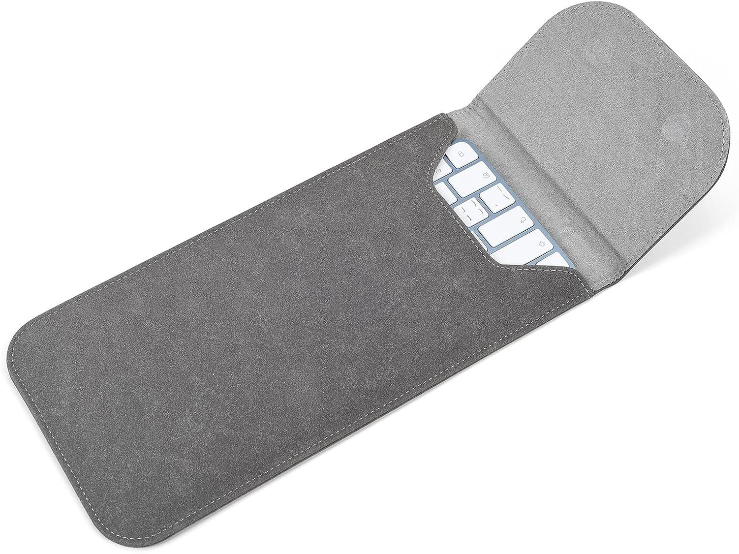 Premium Leather Keyboard Sleeve for iMac 24 - Space Grey