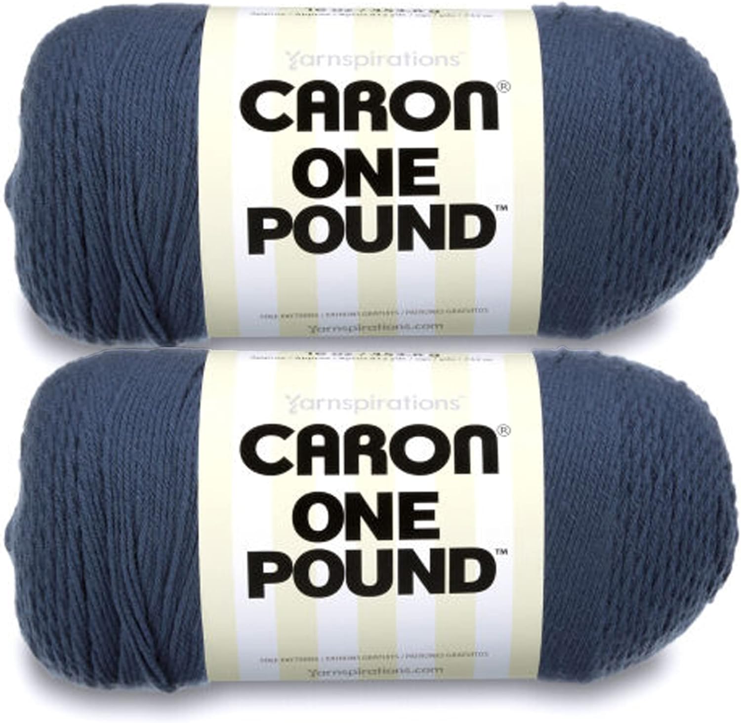 Caron One Pound Cape Cod Blue Yarn - Perfect for Knitting & Crochet