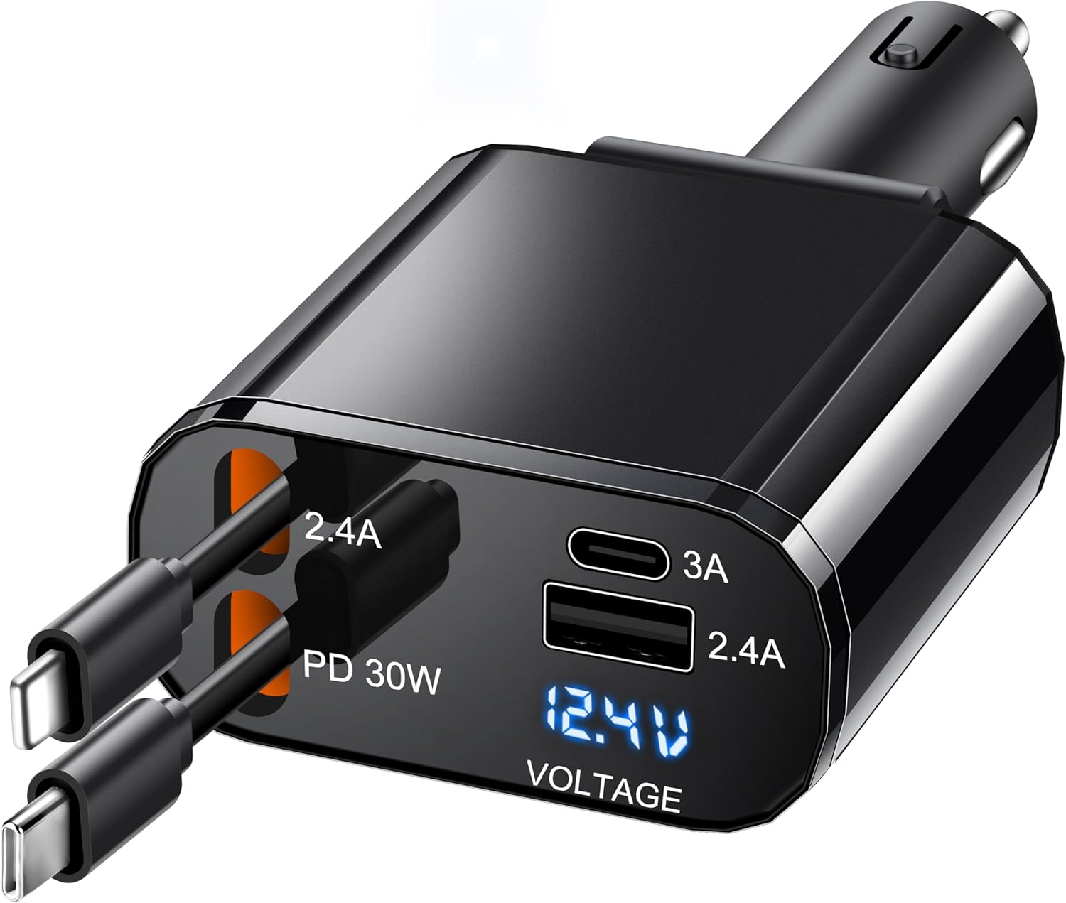 Fast Charge Car Charger for iPhone & Android