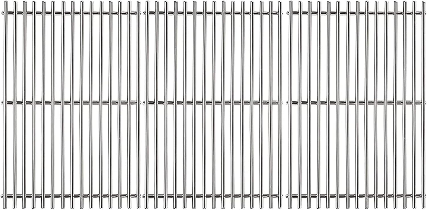 Hongso 18 7/8 inch Stainless Steel Cooking Grates for Weber
