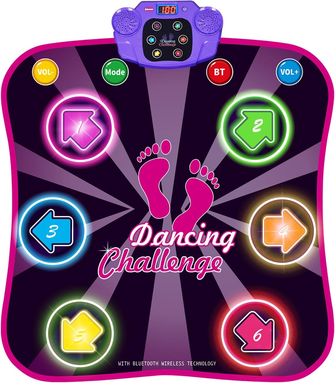 Kids Dance Mat for Girls - Fun Electronic Dance Pad Gift
