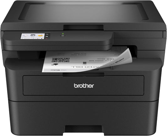 Compact Wireless Laser Printer with Copy, Scan, Duplex | Black & White Output
