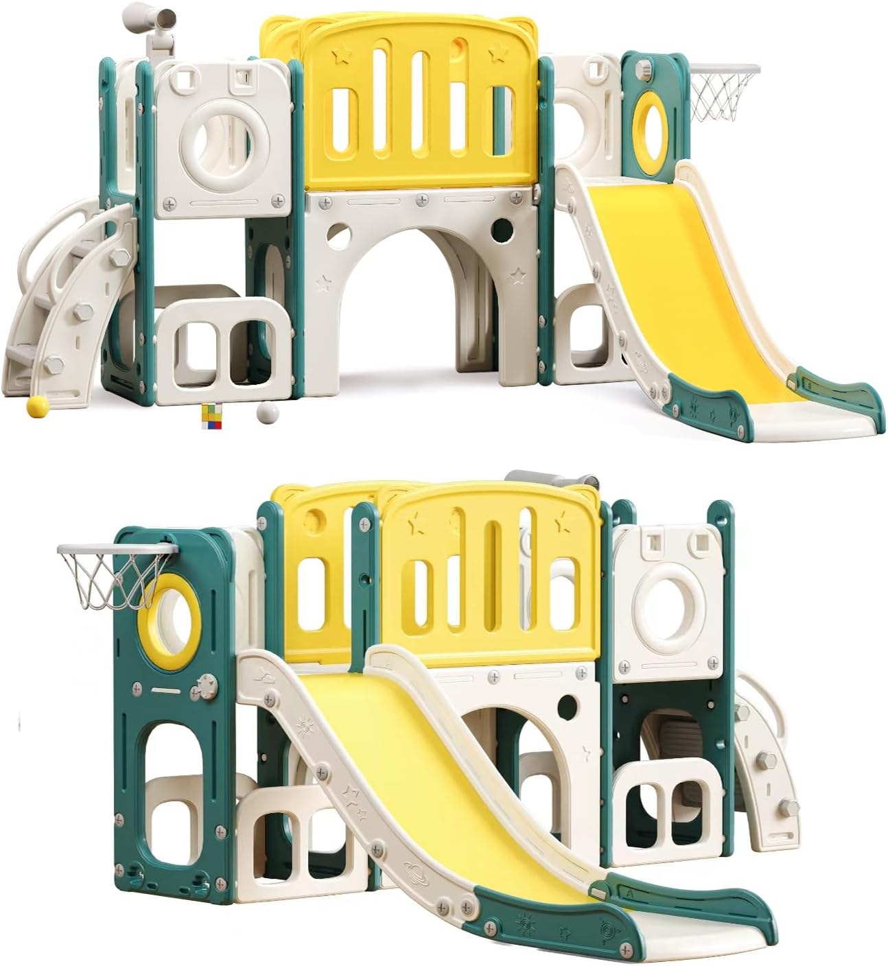 8 in 1 Toddler Slide Set for Endless Fun and Adventure
