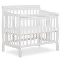 Dream On Me Aden 4-in-1 Convertible Mini Baby Crib - Space Saving