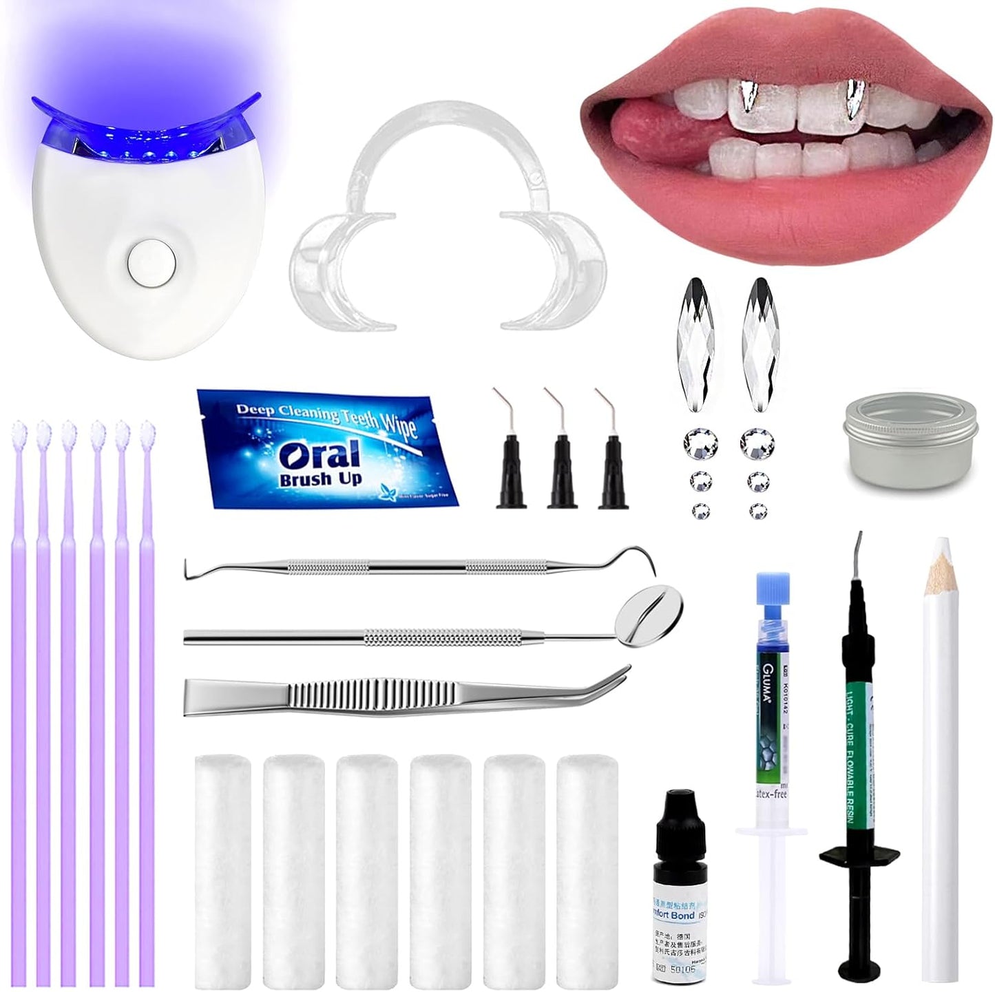 Tooth Gem Kit Professional for DIY Dental Jewelry Sparkle