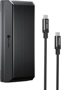 40Gbps M.2 NVMe SSD Enclosure - Tool-Free USB4 Thunderbolt 4