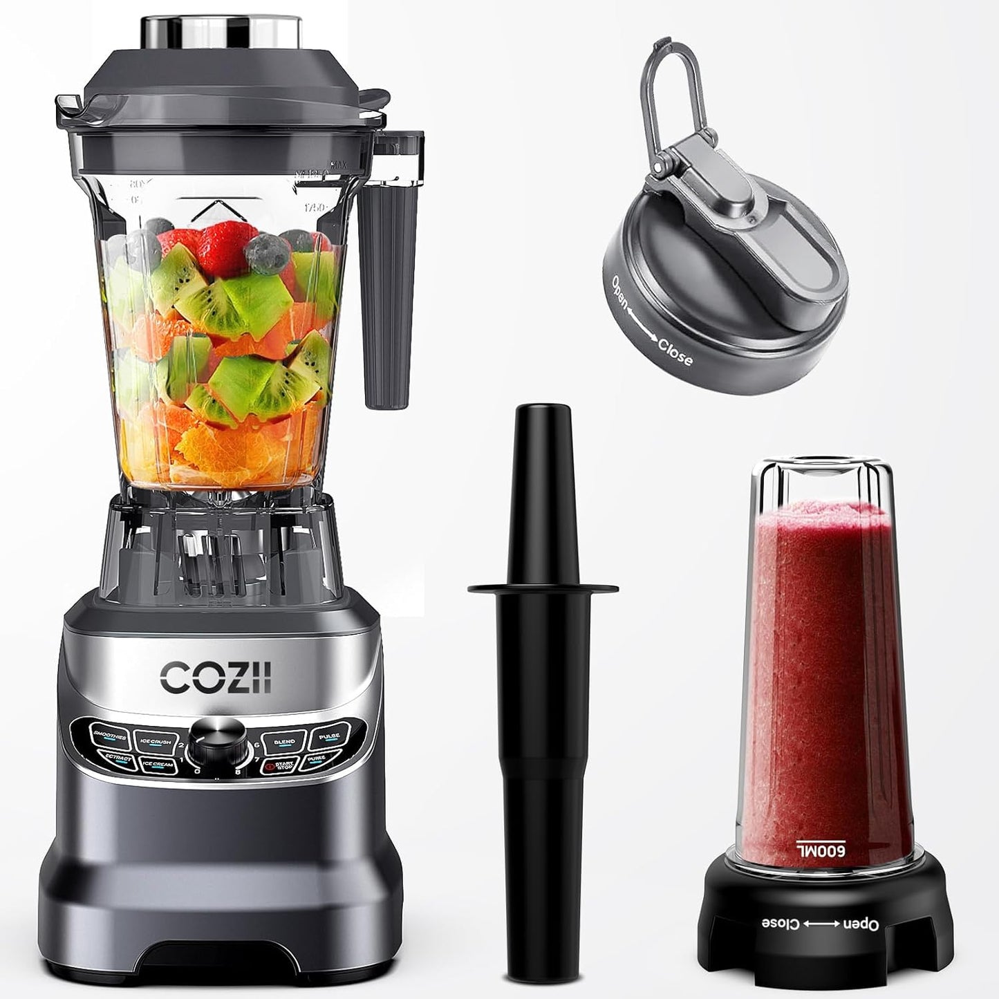 COZII Professional Blender 2000W for Smoothies and More