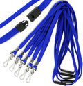 Safety Breakaway Lanyard with J-Hook Flat Lanyards for ID Badges - 100