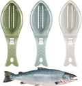 3 Pieces Fish Scaler Remover No Mess Fish Descaler Tool - Fast