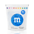 M&MS WORLD Blue Milk Chocolate Candy Bulk - 2 lb Resealable Pack