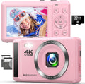 Digital Camera 4K 44MP UHD for Kids and Teens - Compact Vlogging