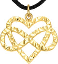 Symbols Sterling Silver Polyamory Pendant - Handmade Pride