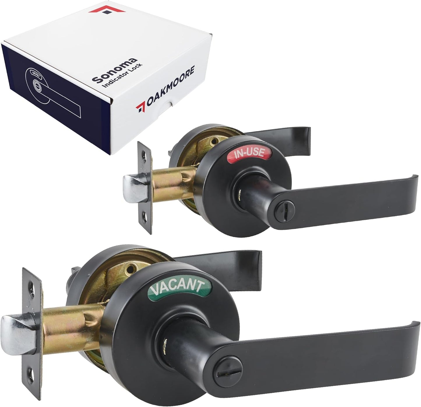 Commercial Door Handle Lock for Bathroom Privacy and Security