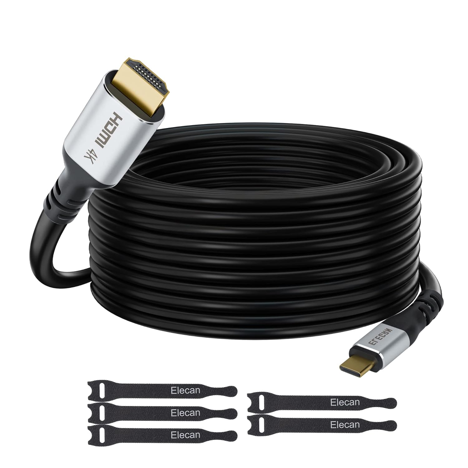 Elecan USB C to HDMI Cable 40 Ft for 4K Streaming Devices