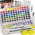 Nicpro 128 Colors Watercolor Paint Set for Artists and Beginners