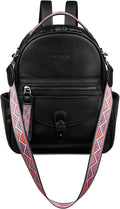 Mini Leather Backpack Purse for Women - Small Shoulder Bag