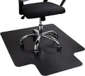 Mind Reader Office Chair Mat for Hardwood Floors - Thin PVC Floor
