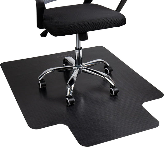 Mind Reader Hardwood Floor Chair Mat - Protects Floors Rolling PVC