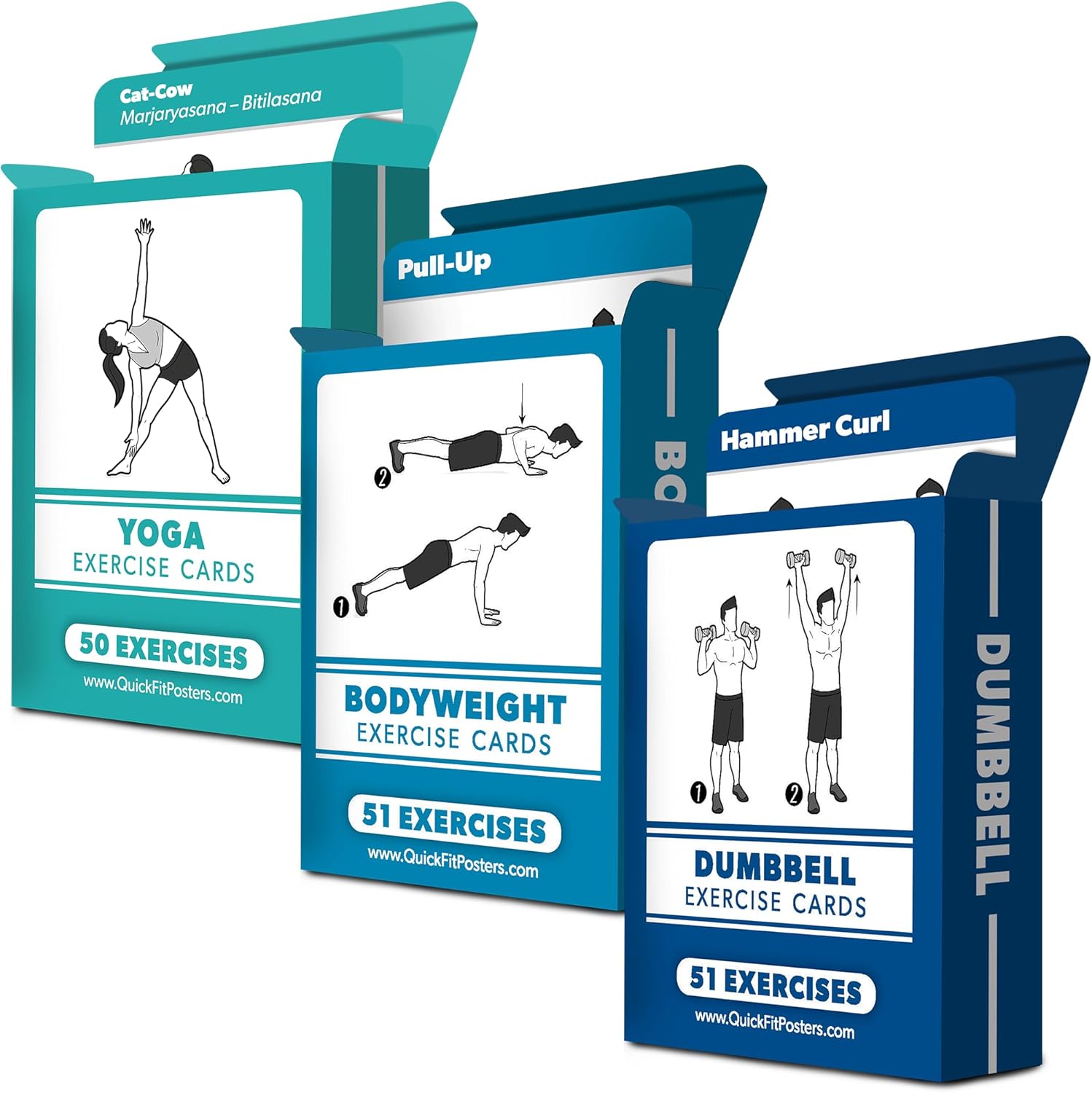 3-in-1 Fitness Cards Pack - Palace Learning