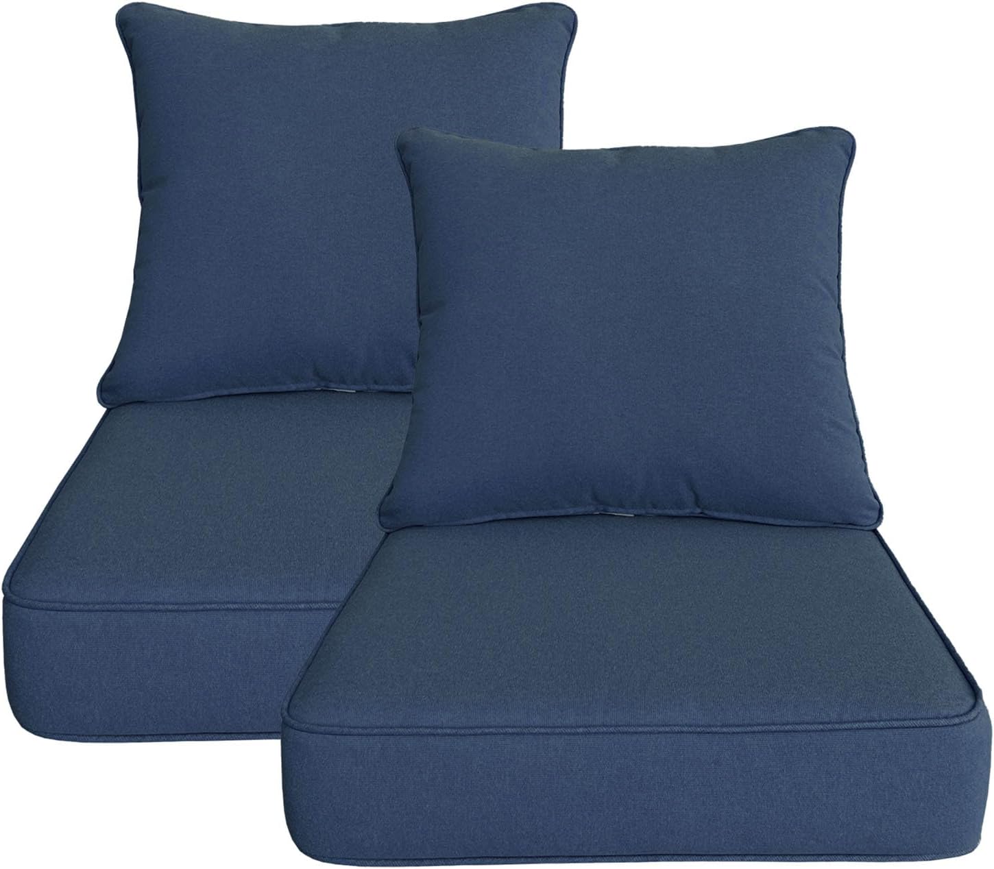 Outdoor Deep Seat Patio Cushion Set for Comfortable Relaxation