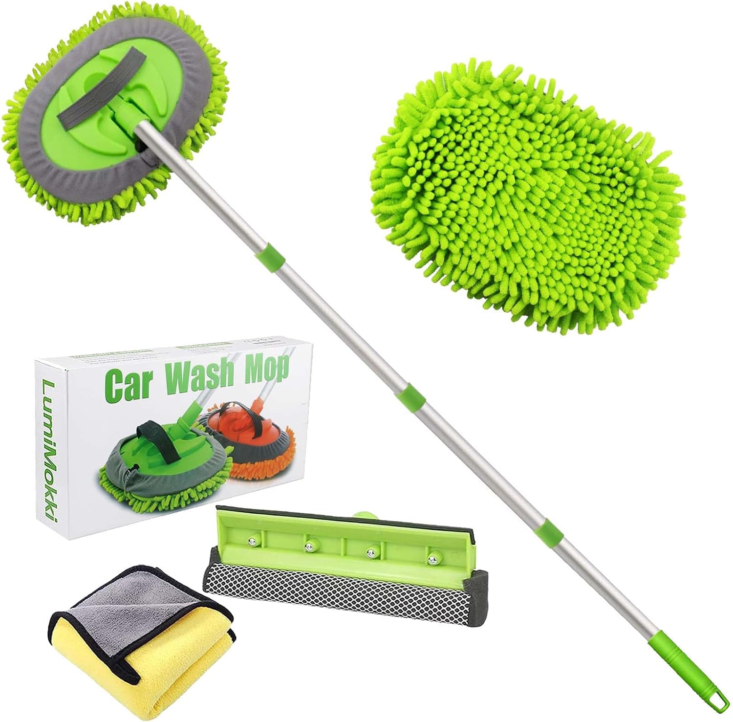 62 Car Wash Mop Kit - Ultimate Cleaning Power! 