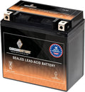 YTX14-BS ATV Battery Rechargeable AGM 200CCA - Reliable Starts