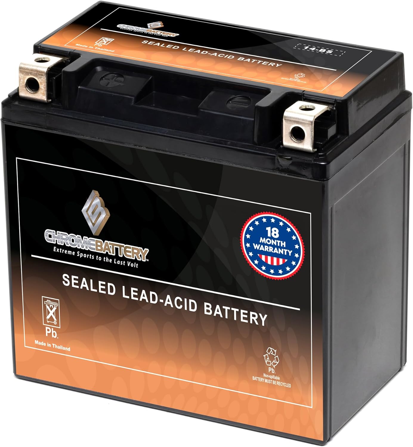 YTX14-BS ATV Battery - Reliable Power for Honda and More