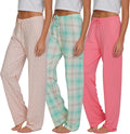 Ultra Performance Womens Pajama PJ Pants 3 Pack (Style JCX6)