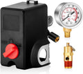Air Compressor Pressure Switch 26 Amps 120/240V - 120/155 PSI Control