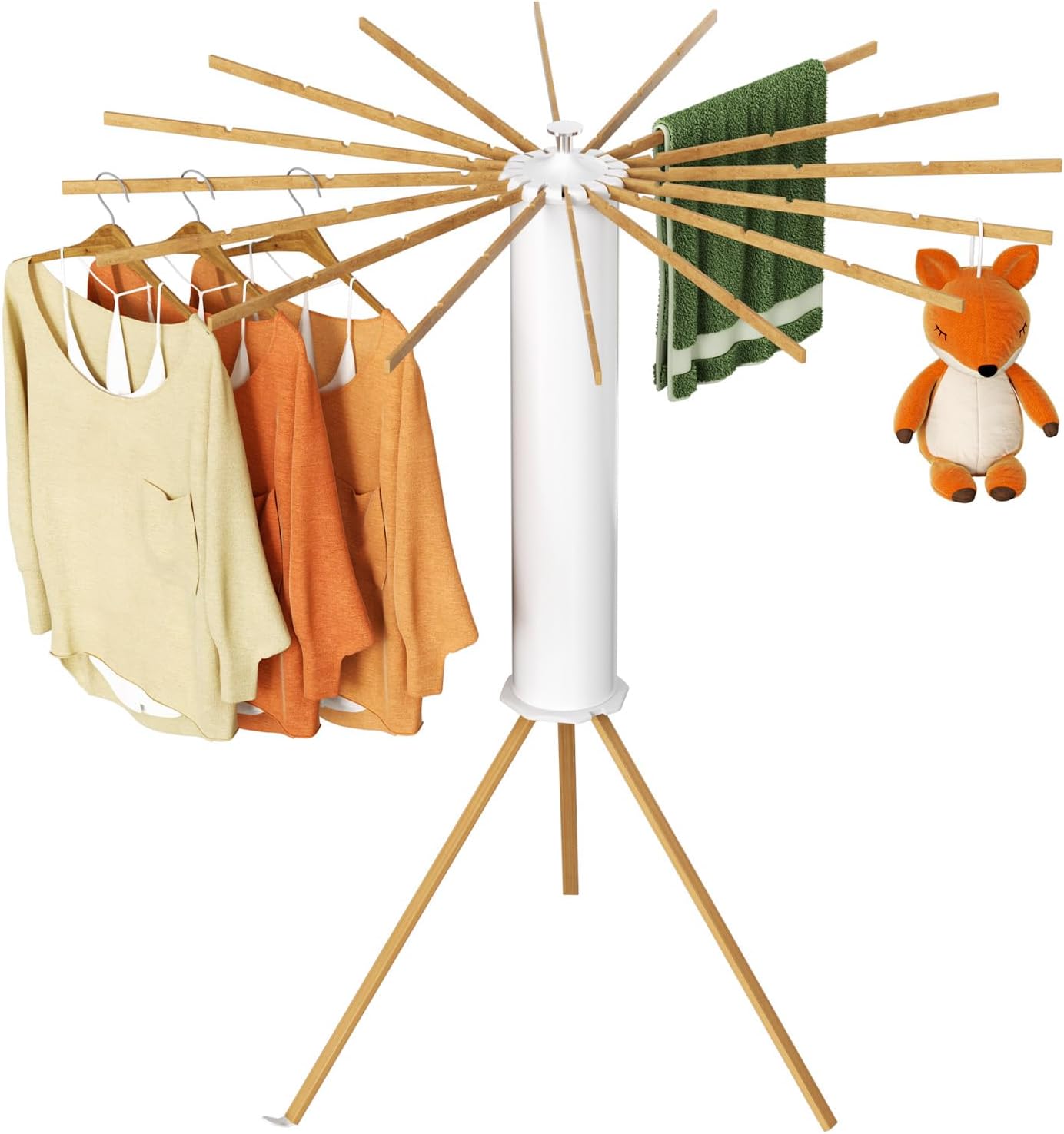 Foldable Octopus Clothes Drying Rack - Space Saver!
