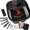 Collapsible Foot Spa Bath with Heat and Massage Roller - Space Saving
