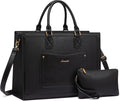 LOVEVOOK Laptop Tote Bag for Women - Vintage Waterproof Work Tote