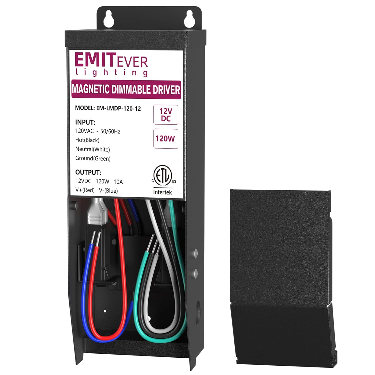 EMITEVER 120W Magnetic Dimmable LED Driver for Lighting Needs