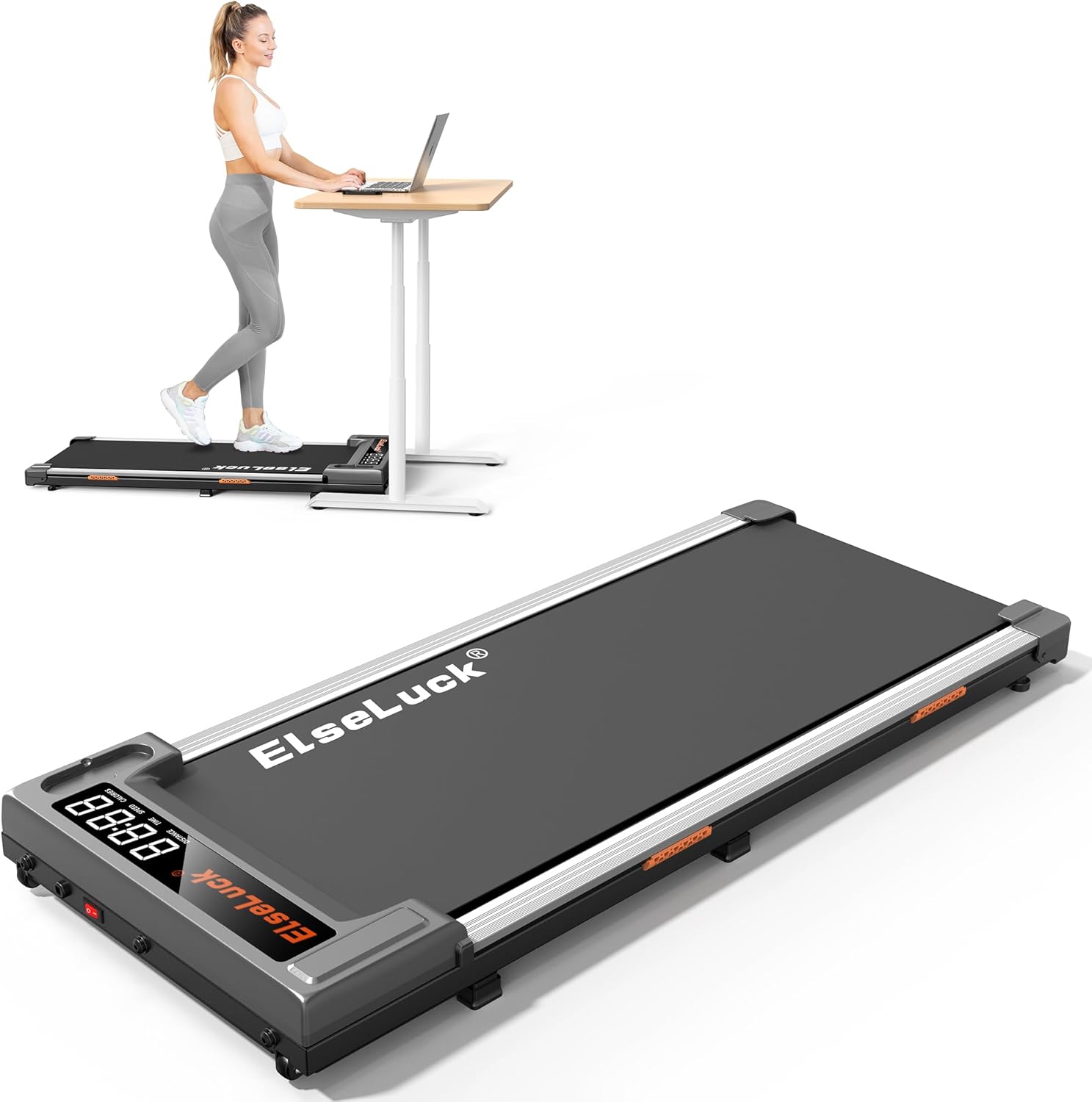Portable Under Desk Treadmill by Elseluck