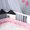 Multi-Purpose Knot Pillow 78in - Thick 4-Braid Crib Guard