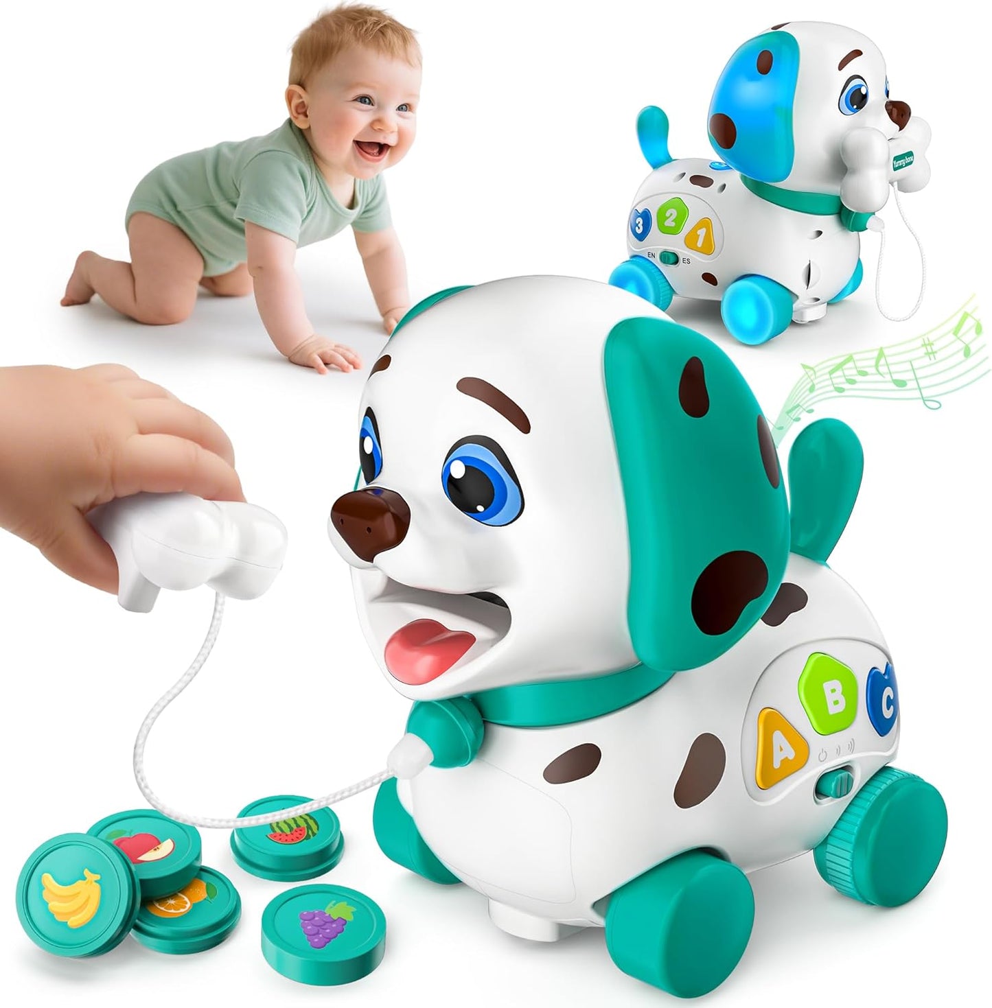 Musical Puppy Toy for 1 Year Old Boy Gift - Educational Fun