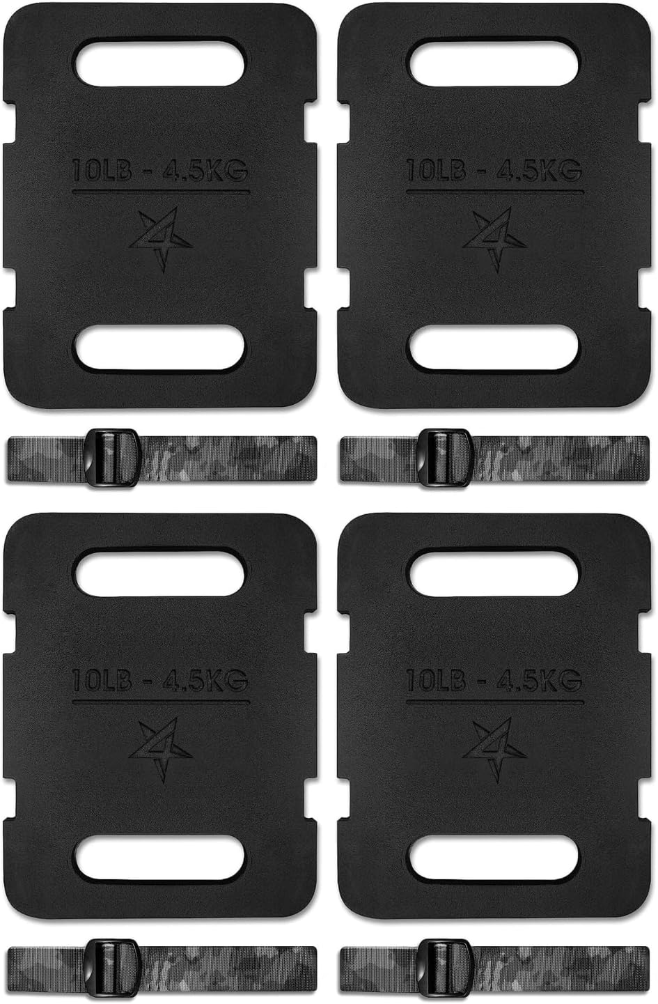 Yes4All Adjustable Ruck Weight for Rucking and Strength Training