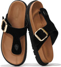 Project Cloud Summer Sandals for Women 2025 - Genuine Suede Comfort