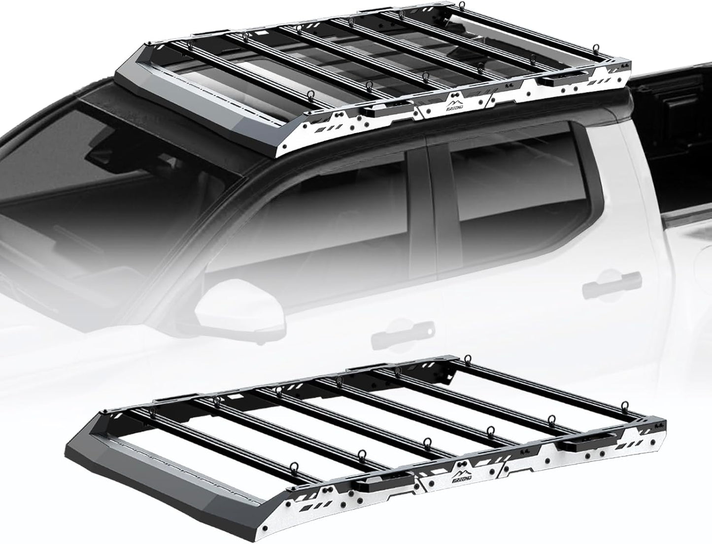 Heavy Duty Roof Rack for 2024 2025 Tacoma Double Cab - No Drilling