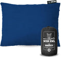 Camping Pillow Memory Foam Travel Pillow for Airplane Sleeping
